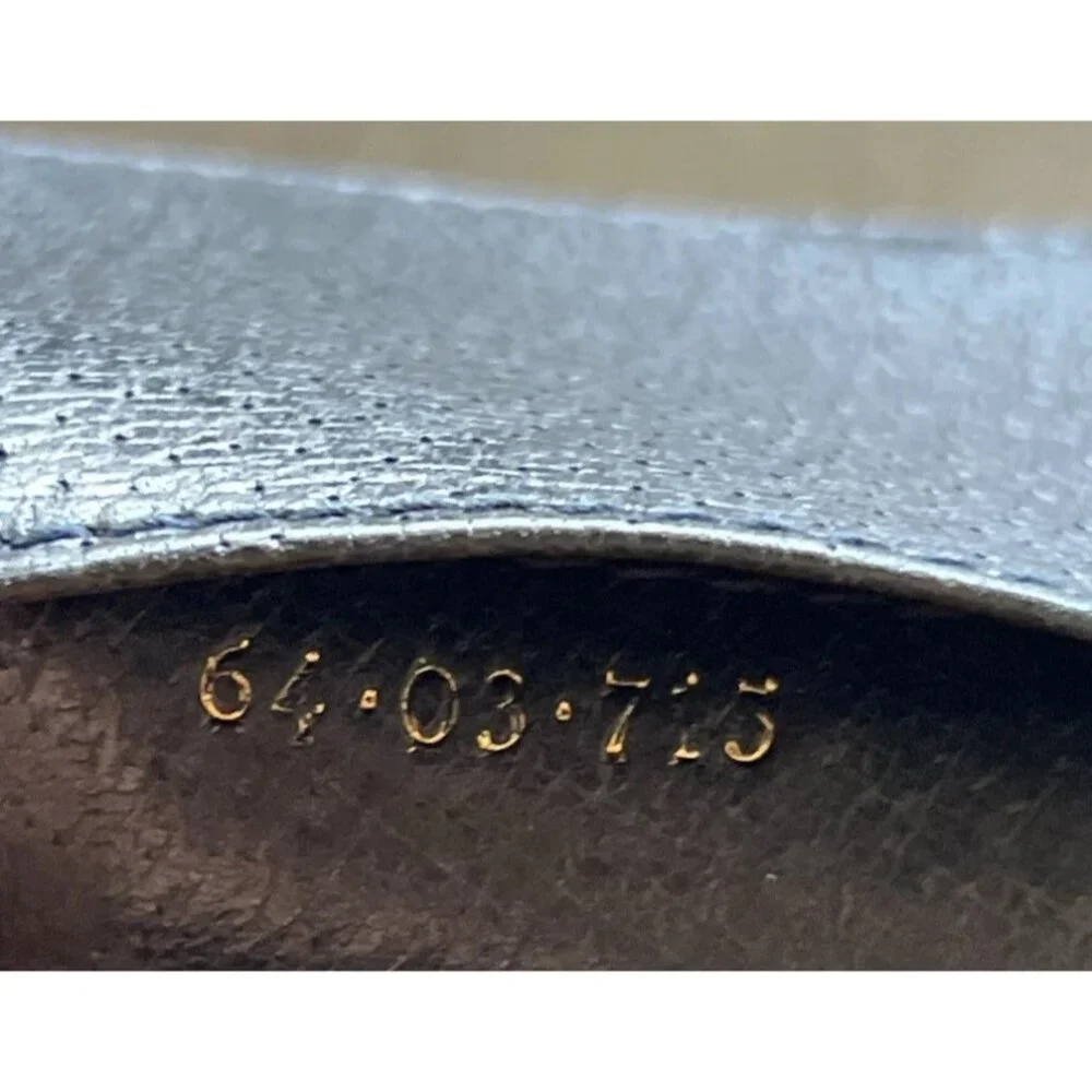 Vintage Gucci Card Holder Double Pocket Slot Light Weight Wallet Authentic RARE - Picture 9 of 15